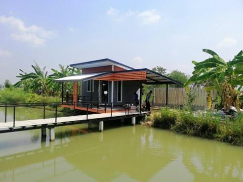 Falik Farm Stay Phra Nakhon Si Ayutthaya Esterno foto